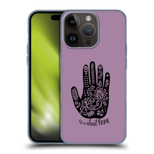 Rachel Caldwell Illustrations About Love Soft Gel Case for Apple iPhone 15 Pro