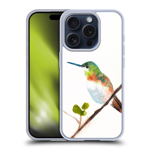 Mai Autumn Birds Hummingbird Soft Gel Case for Apple iPhone 15 Pro