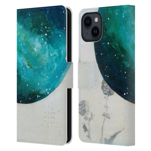 Mai Autumn Space And Sky Galaxies Leather Book Wallet Case Cover For Apple iPhone 15