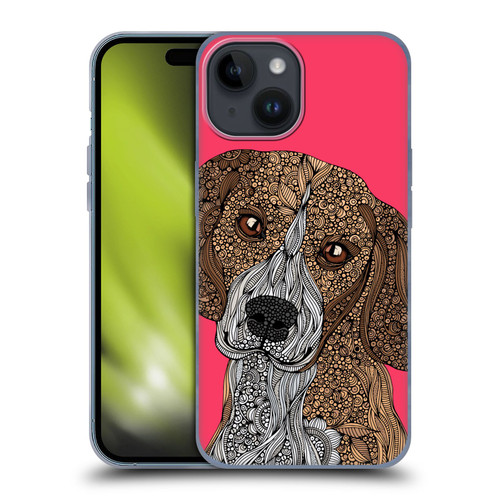 Valentina Dogs Beagle Soft Gel Case for Apple iPhone 15
