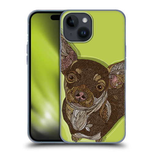 Valentina Dogs Chihuahua Soft Gel Case for Apple iPhone 15