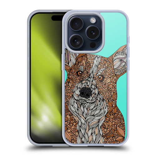 Valentina Dogs Corgi Soft Gel Case for Apple iPhone 15 Pro