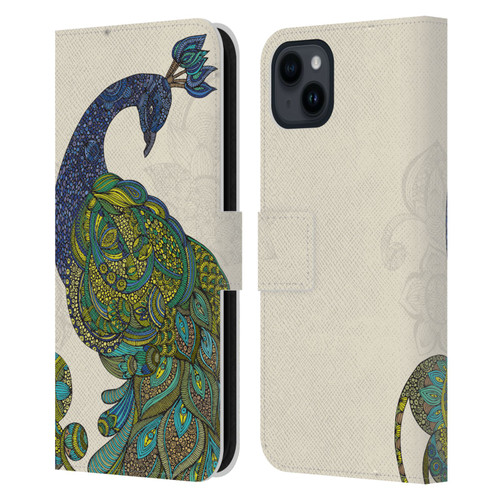 Valentina Birds Eva Leather Book Wallet Case Cover For Apple iPhone 15 Plus