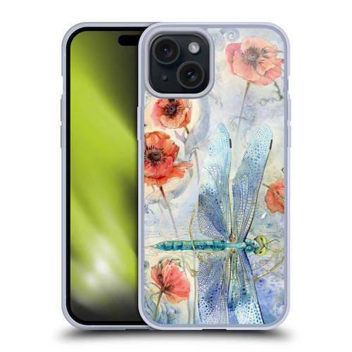 Stephanie Law Immortal Ephemera When Flowers Dream Soft Gel Case for Apple iPhone 15 Plus