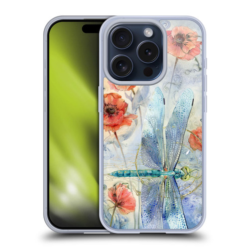 Stephanie Law Immortal Ephemera When Flowers Dream Soft Gel Case for Apple iPhone 15 Pro