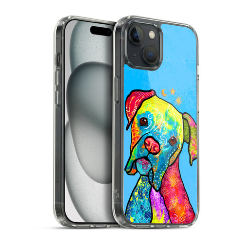 Duirwaigh Animals Boxer Dog Soft Gel Case for Apple iPhone 15 Plus & MagSafe