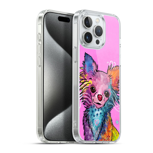 Duirwaigh Animals Chihuahua Dog Soft Gel Case for Apple iPhone 15 Pro Max & MagSafe
