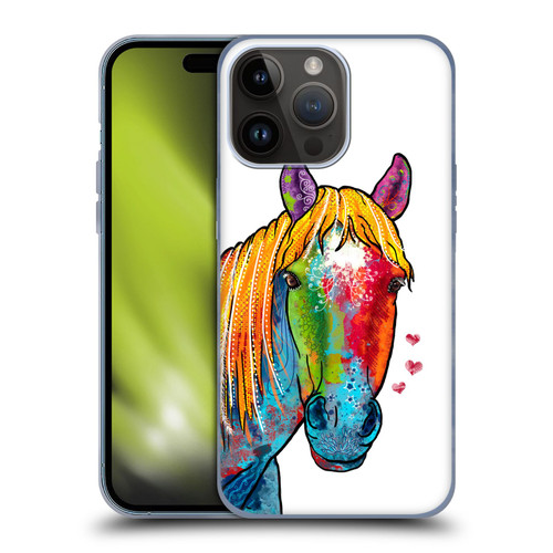 Duirwaigh Animals Horse Soft Gel Case for Apple iPhone 15 Pro Max