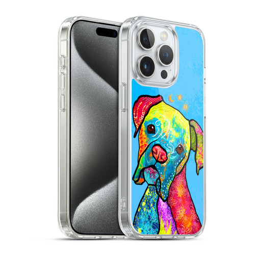 Duirwaigh Animals Boxer Dog Soft Gel Case for Apple iPhone 15 Pro & MagSafe