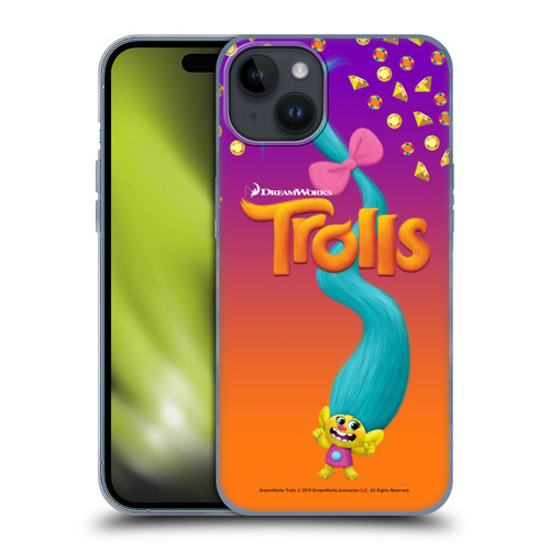 Trolls Snack Pack Smidge Soft Gel Case for Apple iPhone 15 Plus