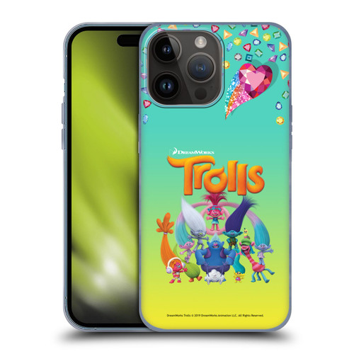 Trolls Snack Pack Group Soft Gel Case for Apple iPhone 15 Pro Max
