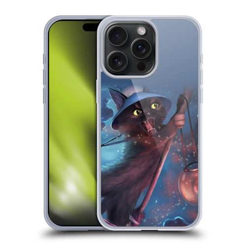 Ash Evans Black Cats 2 Magical Witch Soft Gel Case for Apple iPhone 15 Pro Max