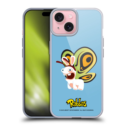 Rabbids Costumes Butterfly Soft Gel Case for Apple iPhone 15