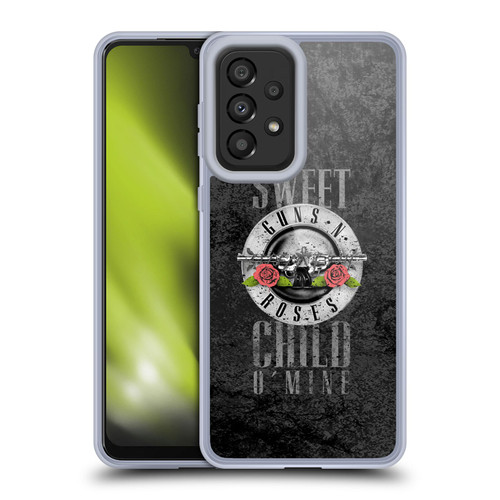 Guns N' Roses Vintage Sweet Child O' Mine Soft Gel Case for Samsung Galaxy A33 5G (2022)