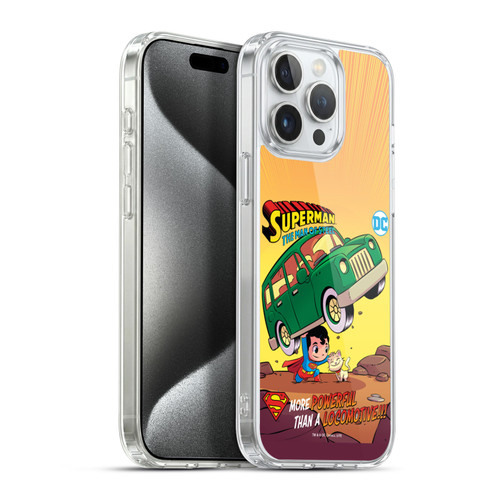 Super Friends DC Comics Toddlers Comic Covers Superman 1 Soft Gel Case for Apple iPhone 15 Pro Max & MagSafe