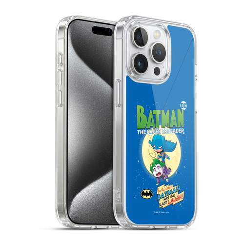 Super Friends DC Comics Toddlers Comic Covers Batman Soft Gel Case for Apple iPhone 15 Pro & MagSafe