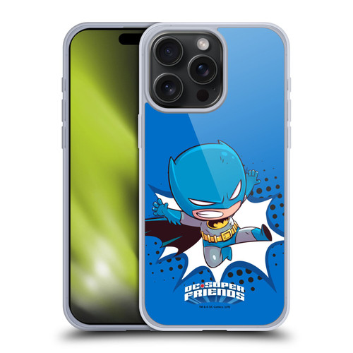 Super Friends DC Comics Toddlers 1 Batman Soft Gel Case for Apple iPhone 15 Pro Max