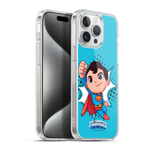 Super Friends DC Comics Toddlers 1 Superman Soft Gel Case for Apple iPhone 15 Pro Max & MagSafe