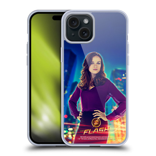 The Flash TV Series Character Art Caitlin Snow Soft Gel Case for Apple iPhone 15 Plus & MagSafe
