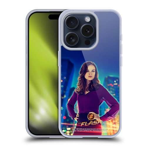 The Flash TV Series Character Art Caitlin Snow Soft Gel Case for Apple iPhone 15 Pro & MagSafe