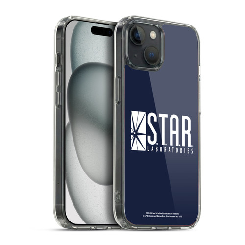 The Flash TV Series Logos Star Labs Soft Gel Case for Apple iPhone 15 Plus & MagSafe