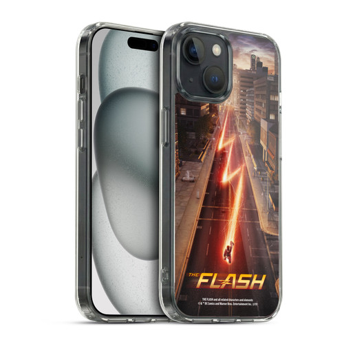 The Flash TV Series Poster Barry Soft Gel Case for Apple iPhone 15