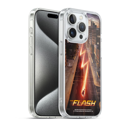The Flash TV Series Poster Barry Soft Gel Case for Apple iPhone 15 Pro