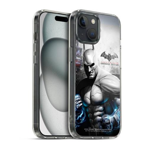 Batman Arkham City Key Art Armored Edition Soft Gel Case for Apple iPhone 15 & MagSafe