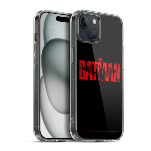 The Batman Posters Logo Soft Gel Case for Apple iPhone 15 Plus & MagSafe