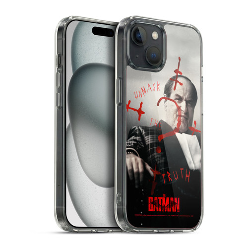 The Batman Posters Penguin Unmask The Truth Soft Gel Case for Apple iPhone 15 Plus & MagSafe