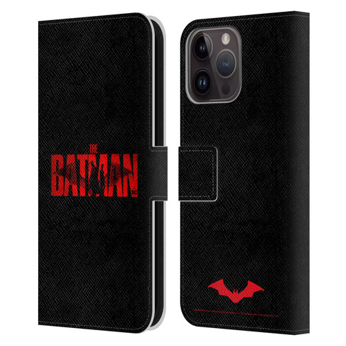 The Batman Posters Logo Leather Book Wallet Case Cover For Apple iPhone 15 Pro Max