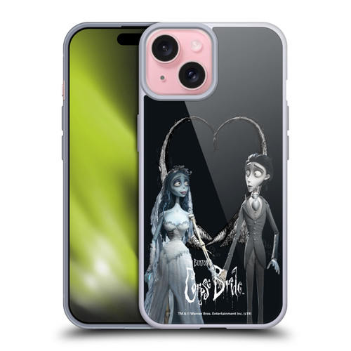 Corpse Bride Key Art Holding Hands Soft Gel Case for Apple iPhone 15 & MagSafe