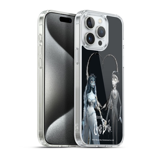Corpse Bride Key Art Holding Hands Soft Gel Case for Apple iPhone 15 Pro Max & MagSafe