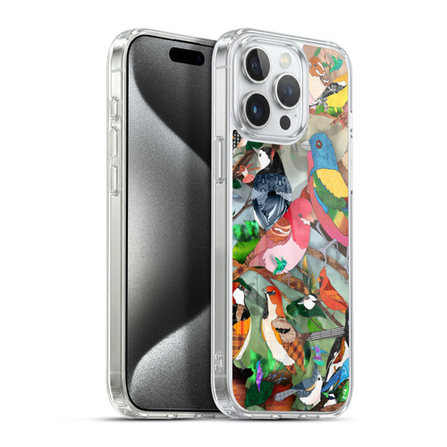 Suzan Lind Birds Medley 2 Soft Gel Case for Apple iPhone 15 Pro Max & MagSafe