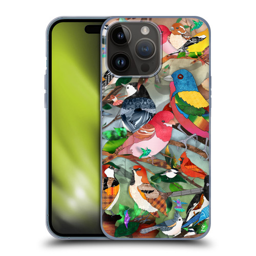 Suzan Lind Birds Medley 2 Soft Gel Case for Apple iPhone 15 Pro Max