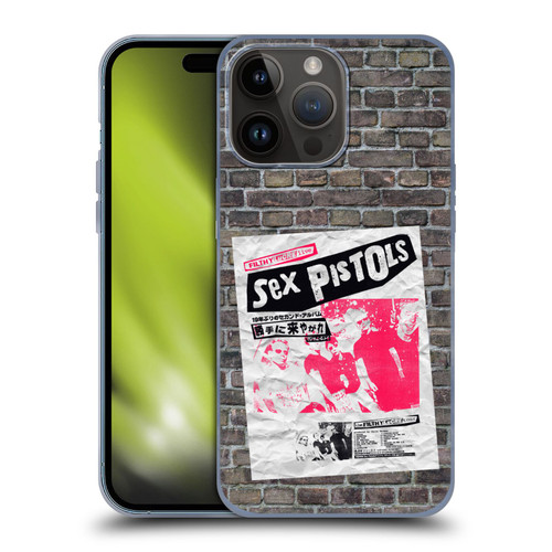 Sex Pistols Band Art Filthy Lucre Japan Soft Gel Case for Apple iPhone 15 Pro Max