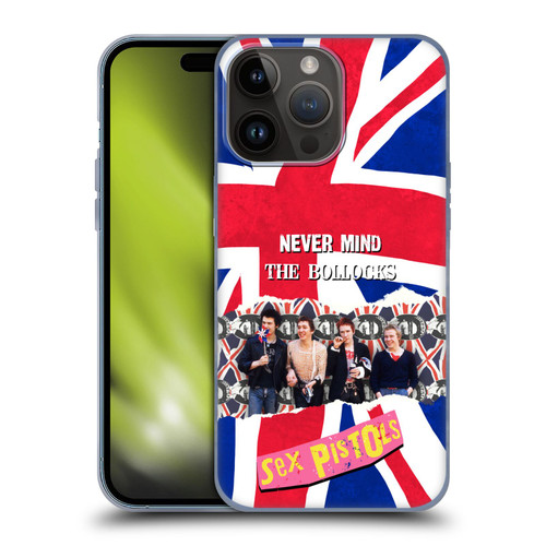 Sex Pistols Band Art Group Photo Soft Gel Case for Apple iPhone 15 Pro Max