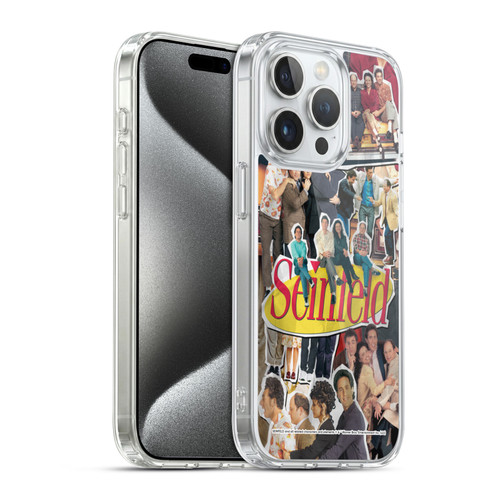 Seinfeld Graphics Collage Soft Gel Case for Apple iPhone 15 Pro & MagSafe