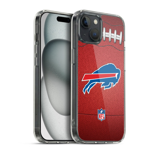 NFL Buffalo Bills Graphics Football Soft Gel Case for Apple iPhone 15 Plus & MagSafe