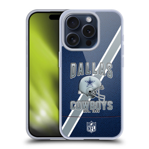 NFL Dallas Cowboys Logo Art Football Stripes Soft Gel Case for Apple iPhone 15 Pro NFL Dallas Cowboys Logo Art Football Stripes Soft Gel Case for Apple iPhone 15 Pro