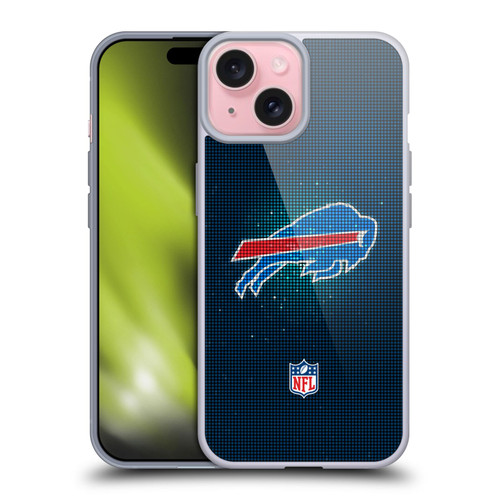 NFL Buffalo Bills Artwork LED Soft Gel Case for Apple iPhone 15
