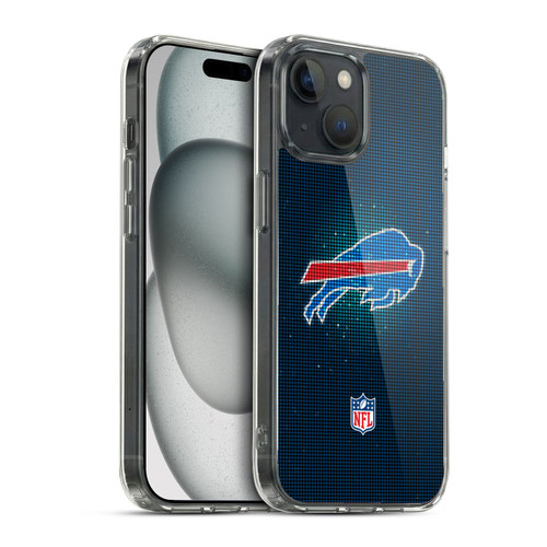 NFL Buffalo Bills Artwork LED Soft Gel Case for Apple iPhone 15