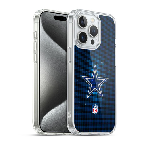 NFL Dallas Cowboys Artwork LED Soft Gel Case for Apple iPhone 15 Pro & MagSafe