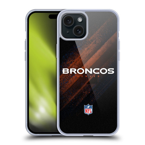 NFL Denver Broncos Logo Blur Soft Gel Case for Apple iPhone 15 Plus NFL Denver Broncos Logo Blur Soft Gel Case for Apple iPhone 15 Plus
