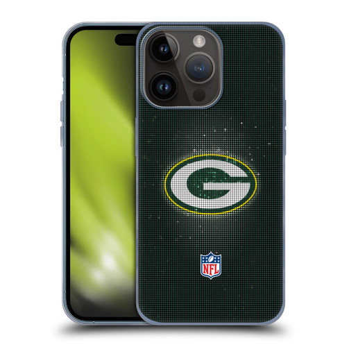 NFL Green Bay Packers Artwork LED Soft Gel Case for Apple iPhone 15 Pro