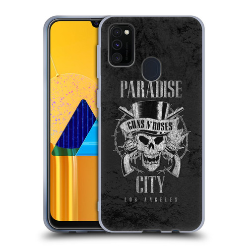 Guns N' Roses Vintage Paradise City Soft Gel Case for Samsung Galaxy M30s (2019)/M21 (2020)