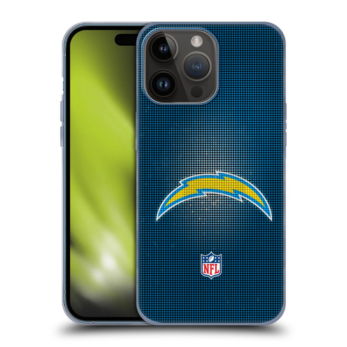 NFL Los Angeles Chargers Artwork LED Soft Gel Case for Apple iPhone 15 Pro Max