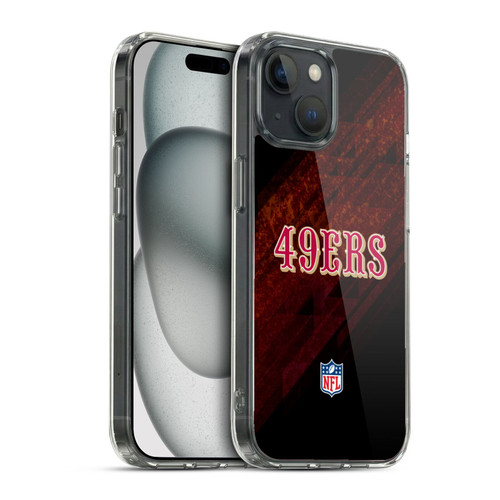 NFL San Francisco 49Ers Logo Blur Soft Gel Case for Apple iPhone 15