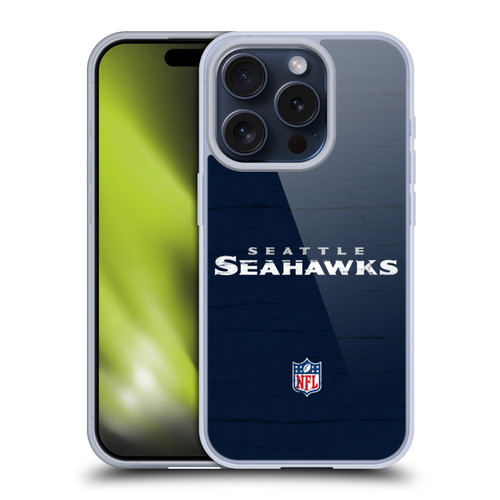 NFL Seattle Seahawks Logo Distressed Look Soft Gel Case for Apple iPhone 15 Pro NFL Seattle Seahawks Logo Distressed Look Soft Gel Case for Apple iPhone 15 Pro