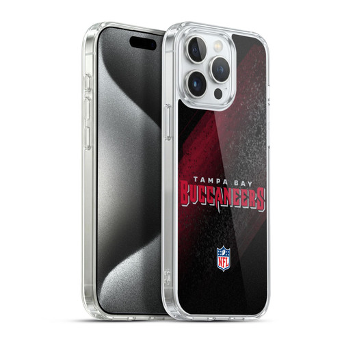 NFL Tampa Bay Buccaneers Logo Blur Soft Gel Case for Apple iPhone 15 Pro Max & MagSafe